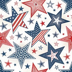 Obraz premium american flag background