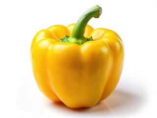 Bright Yellow Bell Pepper Stock Photo - High-Resolution Image, Food Photography