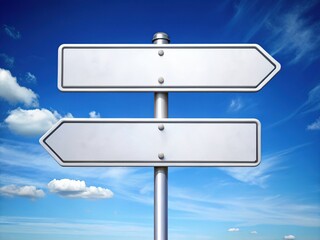 Outsource vs In-House:  Directional Road Signs, Business Decision, Strategic Choice, Process Selection