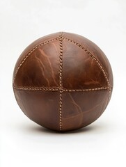 Leather Ball Close Up