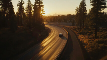 Obraz premium traffic in the city