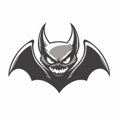 cute and unique bat logo design