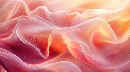 Obraz premium Soft and luminous underwater background with smooth flowing textures