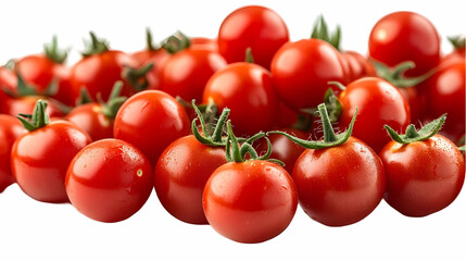 Fresh Cherry Tomatoes Studio Shot