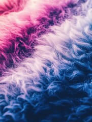 Fototapeta premium Fuzzy Blanket Close-Up