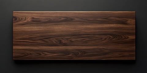 Dark Brown Wood Texture Background Illustration,  Square Wooden Panel Image