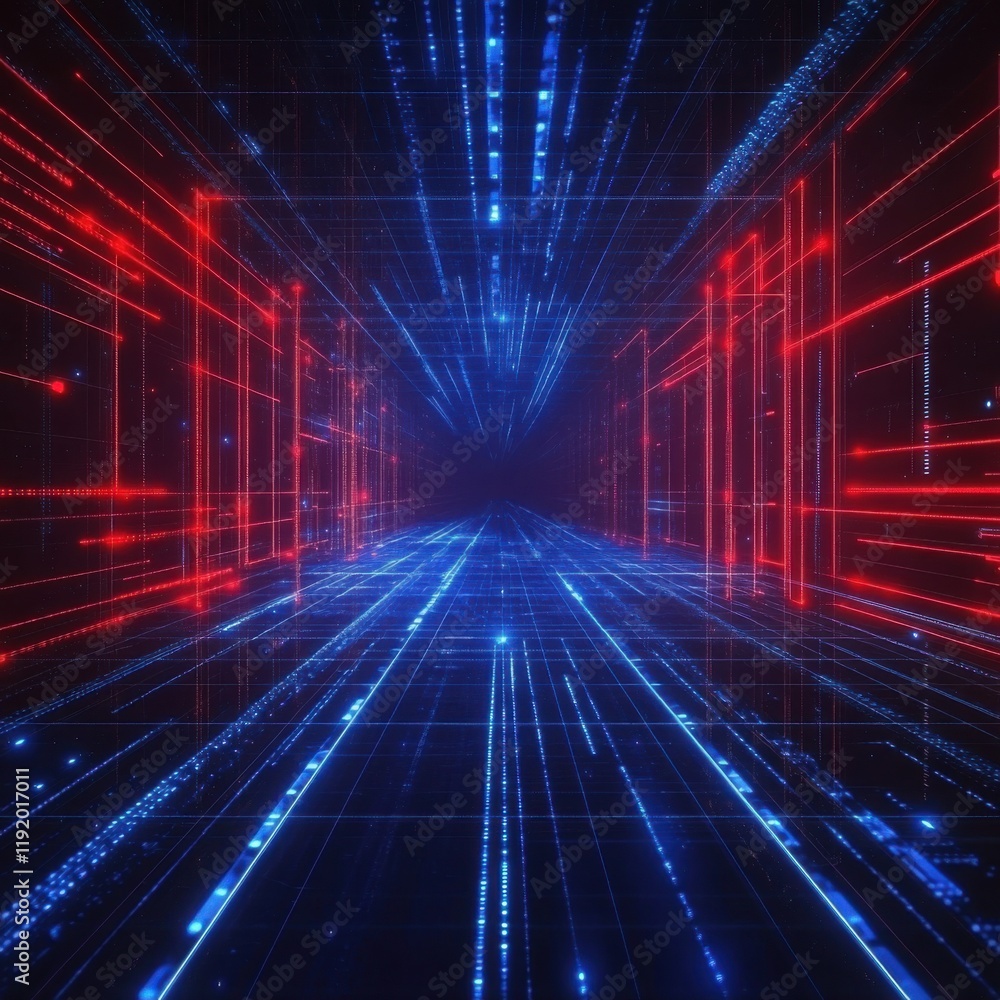 Poster digital tunnel: a journey through the network's core