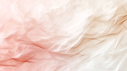 Fototapeta premium Pastel gradient seamlessly blending from pale pink to gentle beige with a light wispy film grain texture in a modern minimalist aesthetic design
