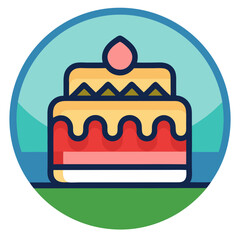 cake icon design