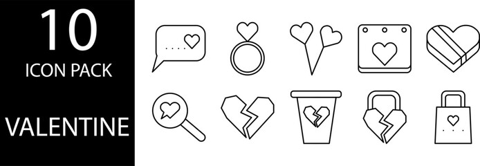 icon Simple lines create a romantic impression.