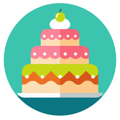 cake icon design