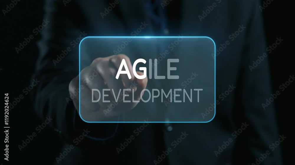 Poster business person organizes tasks and things to do into categories, streamlining review project manage