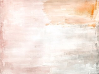 Soft Pastel Gradient Canvas Shifting from Light Pink to Mellow Beige Tones with a Faint Textured Overlay Evoking a Modern Refined Impressionist Influence