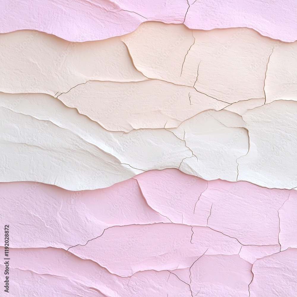 Aufkleber elegant and modern background with a pastel gradient blend from pink to beige featuring a delicate t