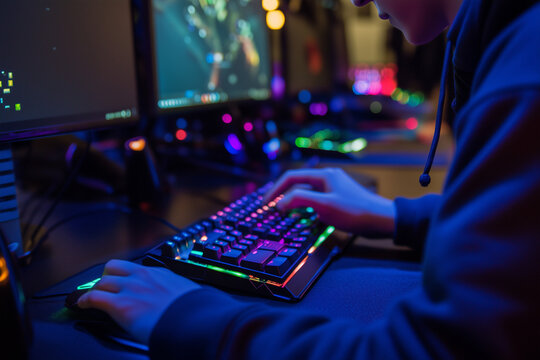 full spectrum led gaming keyboard