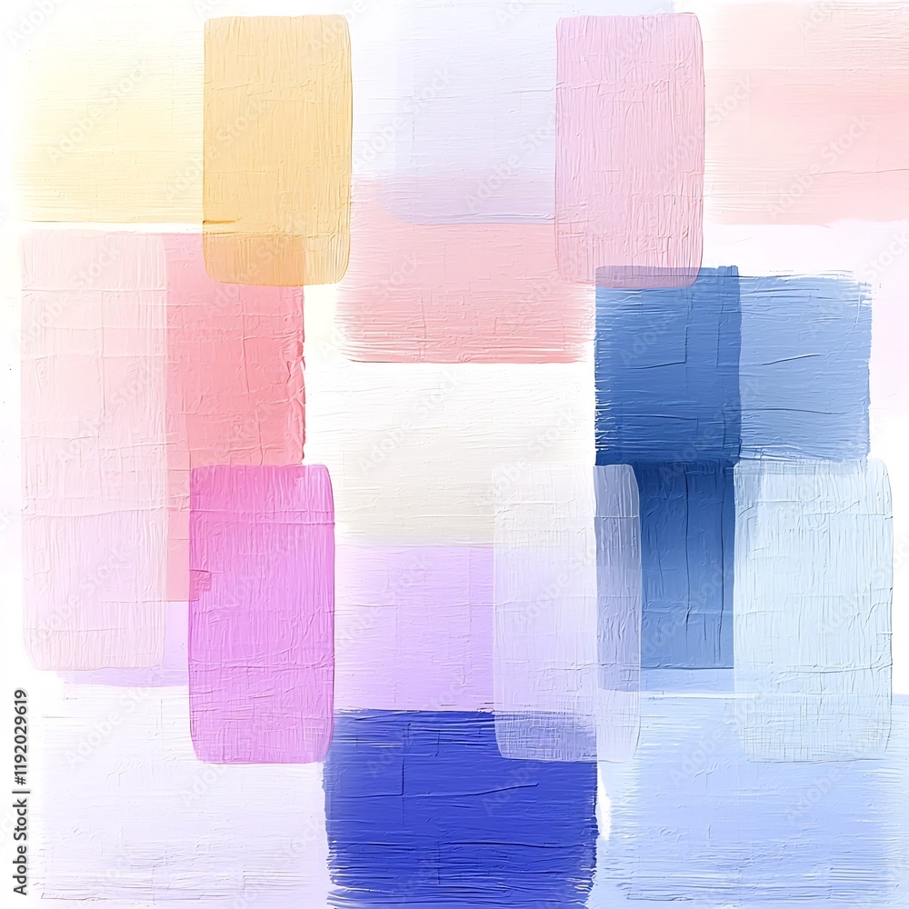 Poster minimalist pastel gradient backdrop with subtle textured pattern and clean modern aesthetic soft ser