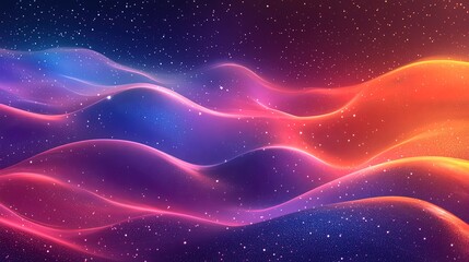 Obraz premium Minimalist underwater abstract background with soft wave-like patterns and glowing highlights