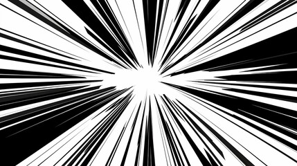 Radial sunburst featuring striking lines and angles for a contemporary look that elevates graphic design and web advertising.