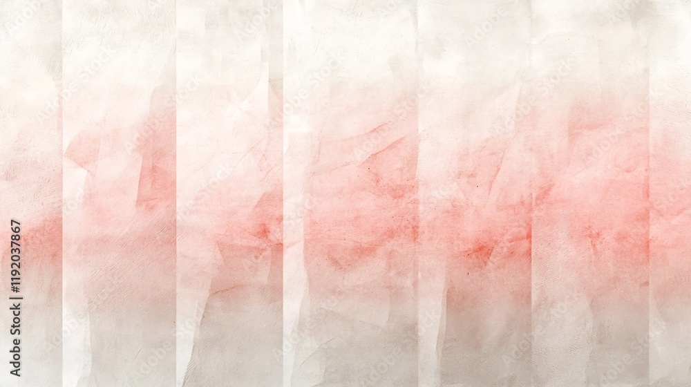 Poster elegant and modern pastel gradient background transitioning from soft pink to beige with a subtle te