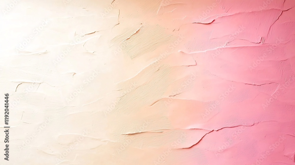 Poster serene and captivating pastel gradient abstract design with a soft textured overlay featuring a clea