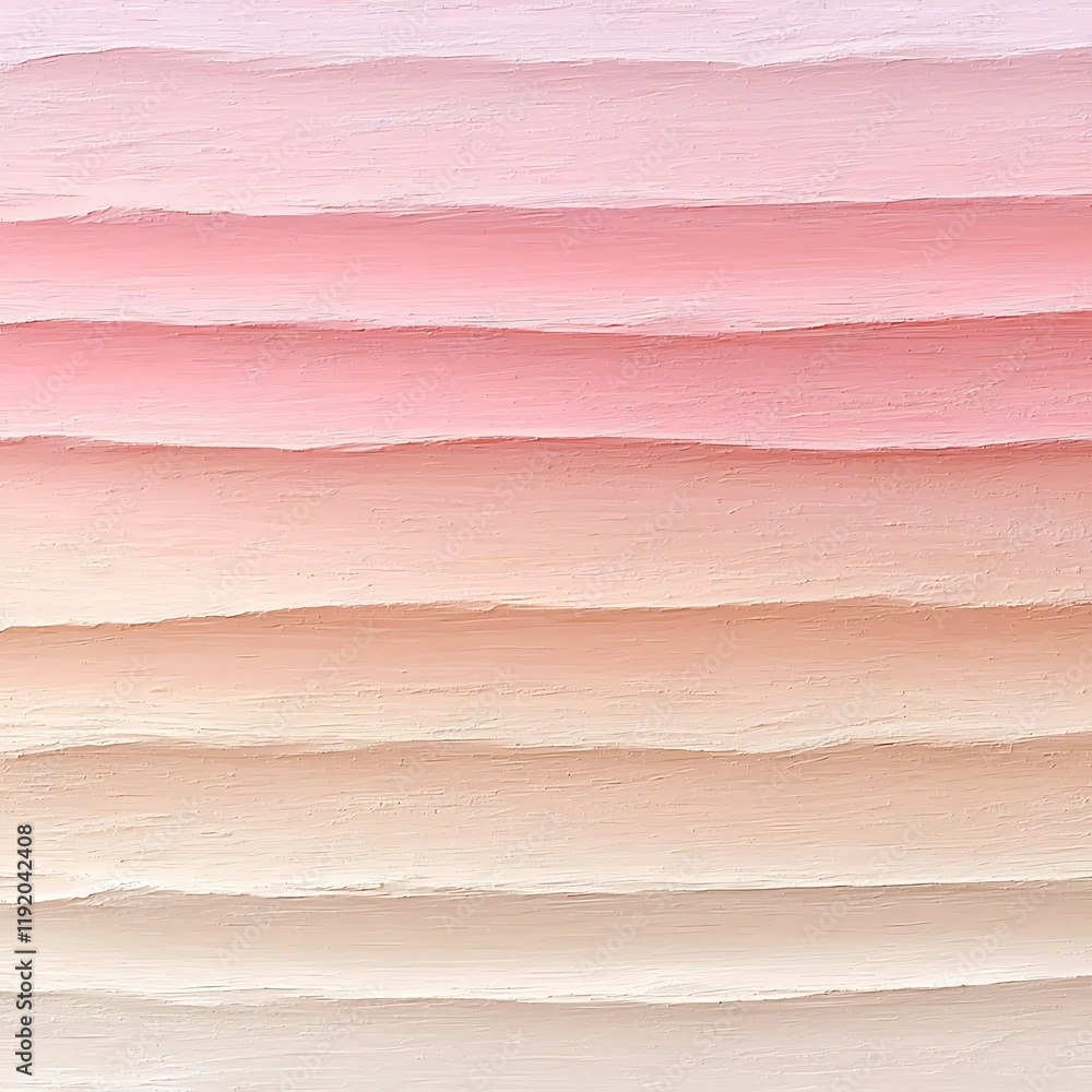 Poster soft gradient backdrop transitioning from pink to beige hues with a delicate textured noise overlay 
