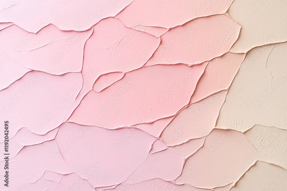 Poster elegant and refined gradient background fading from pale pink to light beige featuring a faint textu