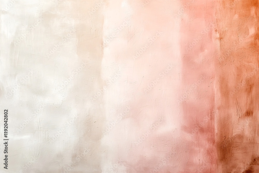 Poster soft gradient canvas shifting from pale pink to warm beige hues complemented by a subtle textured ov