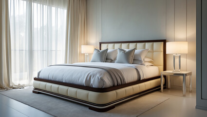 Fototapeta premium interior of a bedroom