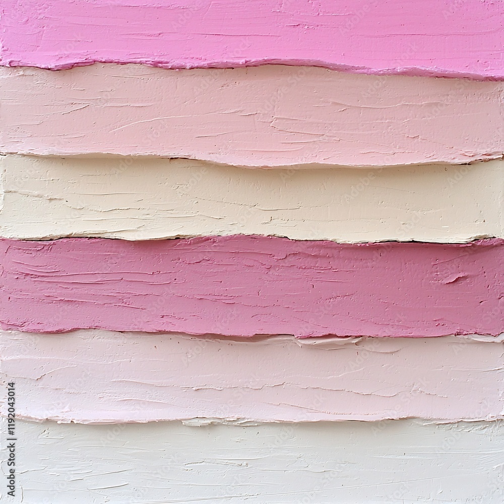 Poster exquisite pastel gradient artwork featuring a seamless blending of soft pink and beige hues layered 