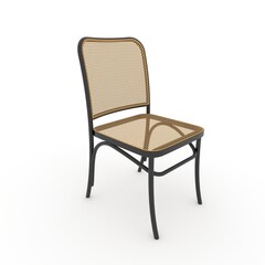 3d render Chair design element. Furniture Collection