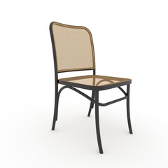 3d render Chair design element. Furniture Collection