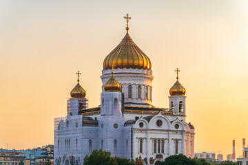 Cathedral of Christ the Saviour in Moscow, Russia