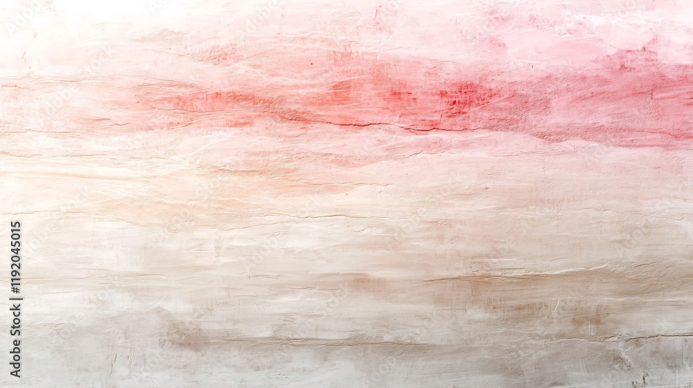 Poster serene pastel gradient canvas flowing from soft pink to warm beige hues accented by a subtle texture