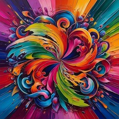 Fototapeta premium abstract colorful background