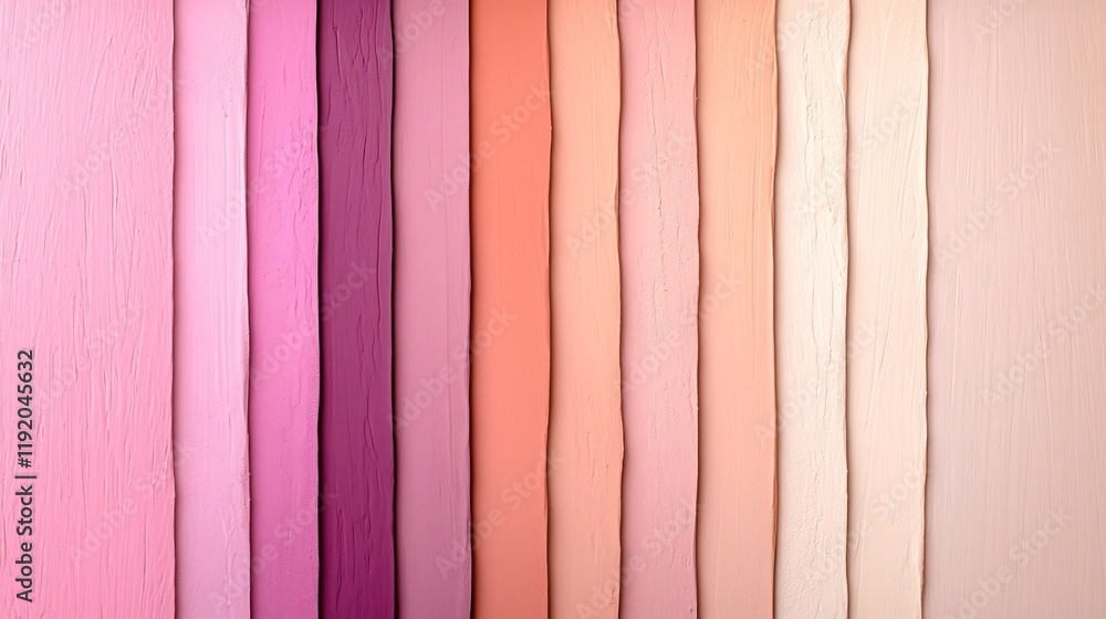 Poster elegant pastel gradient foundation transitioning effortlessly from soft pink to beige adorned with a