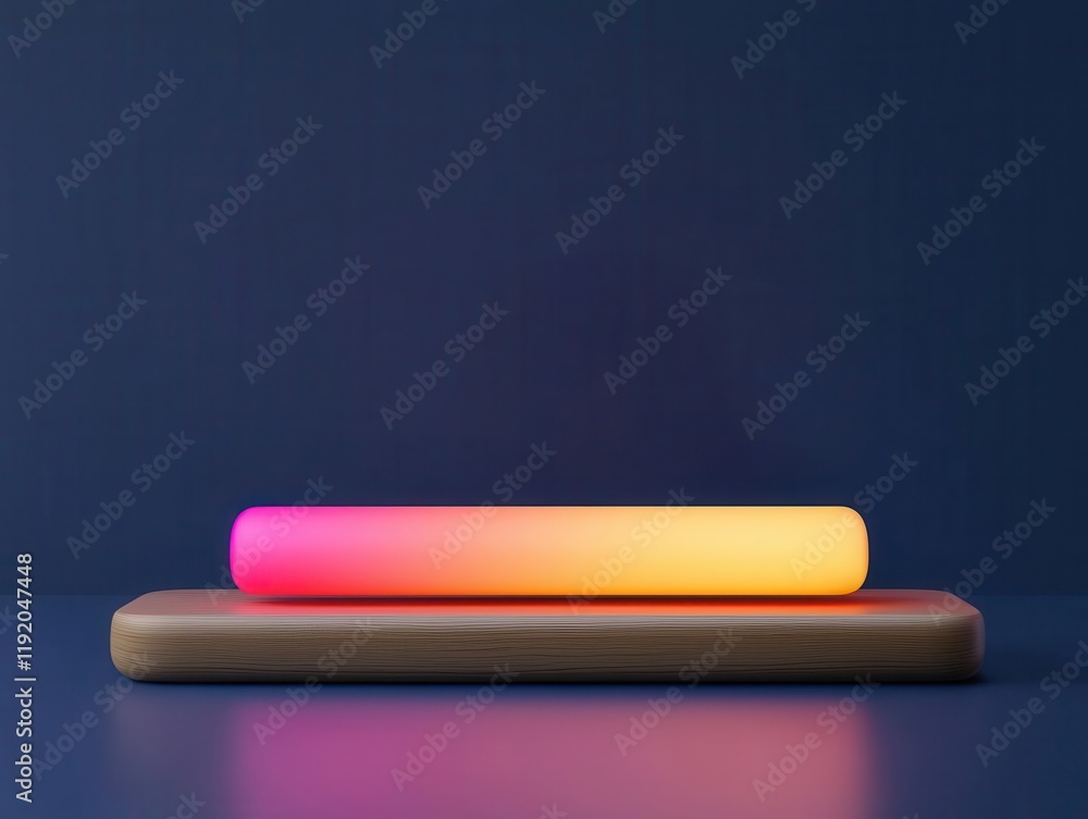 Aufkleber online learning concept. a glowing search bar on an e-learning platform, quickly retrieving resource