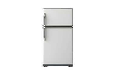 White refrigerator, studio shot, appliance, kitchen