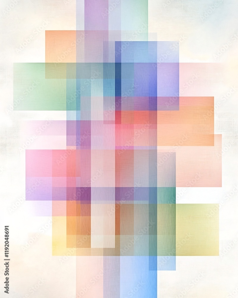 Poster delicate pastel gradient backdrop with a refined textured pattern showcasing a minimalist and modern