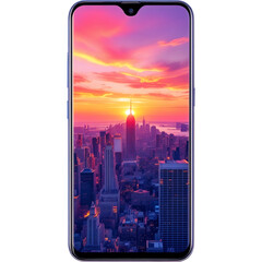 Sunset Cityscape Smartphone Mockup