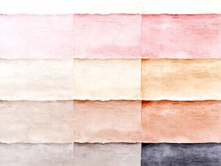 Fototapeta premium Elegant and Calming Pastel Gradient Backdrop with a Refined Textured Overlay Showcasing a Harmonious Blend of Muted Tones and a Soothing Contemporary Aesthetic