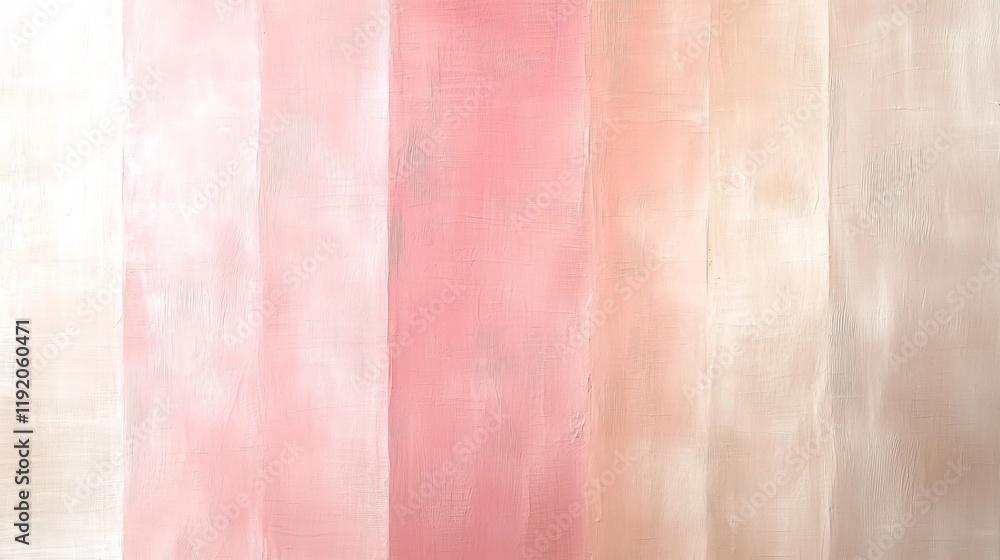 Aufkleber elegant and modern pastel gradient backdrop shifting seamlessly from soft pink to warm beige adorned