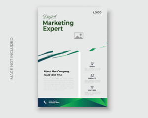 Business flyer design template. perfect business marketing social media and google banner set