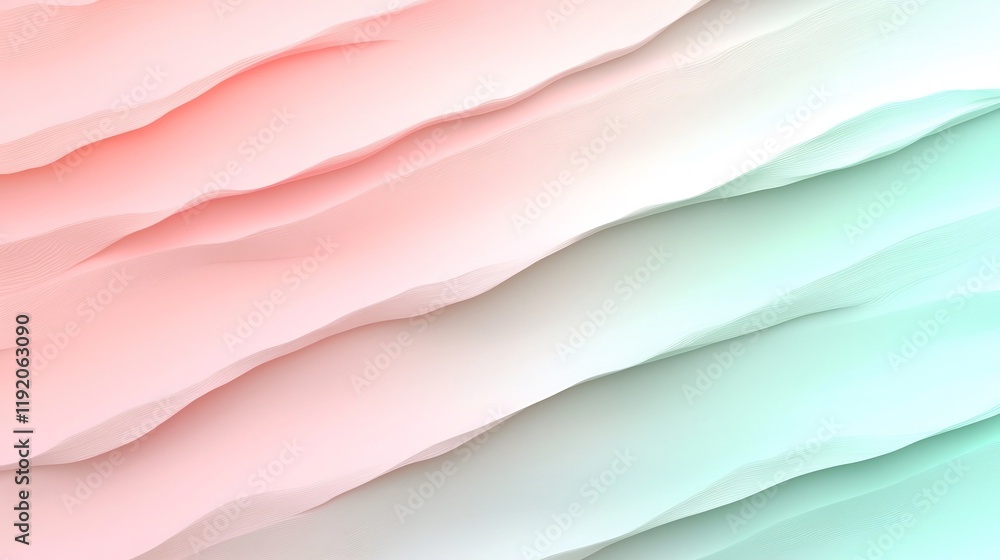 Poster elegant pastel gradient background with a subtle textured noise overlay and a contemporary minimalis
