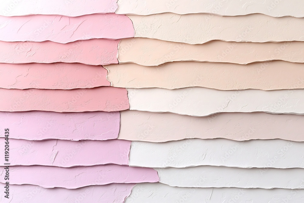Poster pastel gradient canvas transitioning from pale pink to light beige with a delicate visually striking