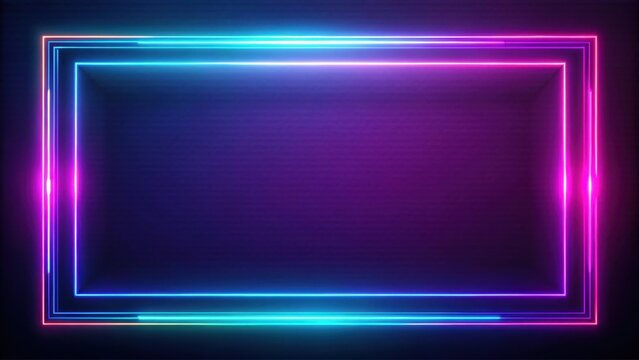 Live streaming background frame with animated neon overlay for gaming streamers, live streaming, background, frame, animated