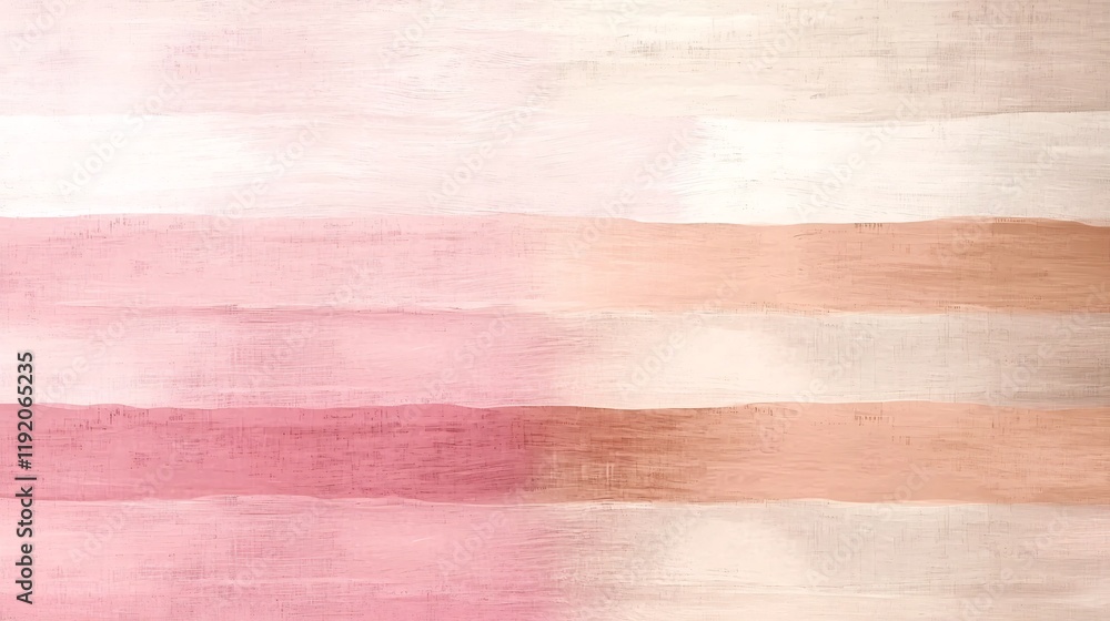 Poster elegant pastel gradient design with a smooth transition from soft pink to beige tones complemented b