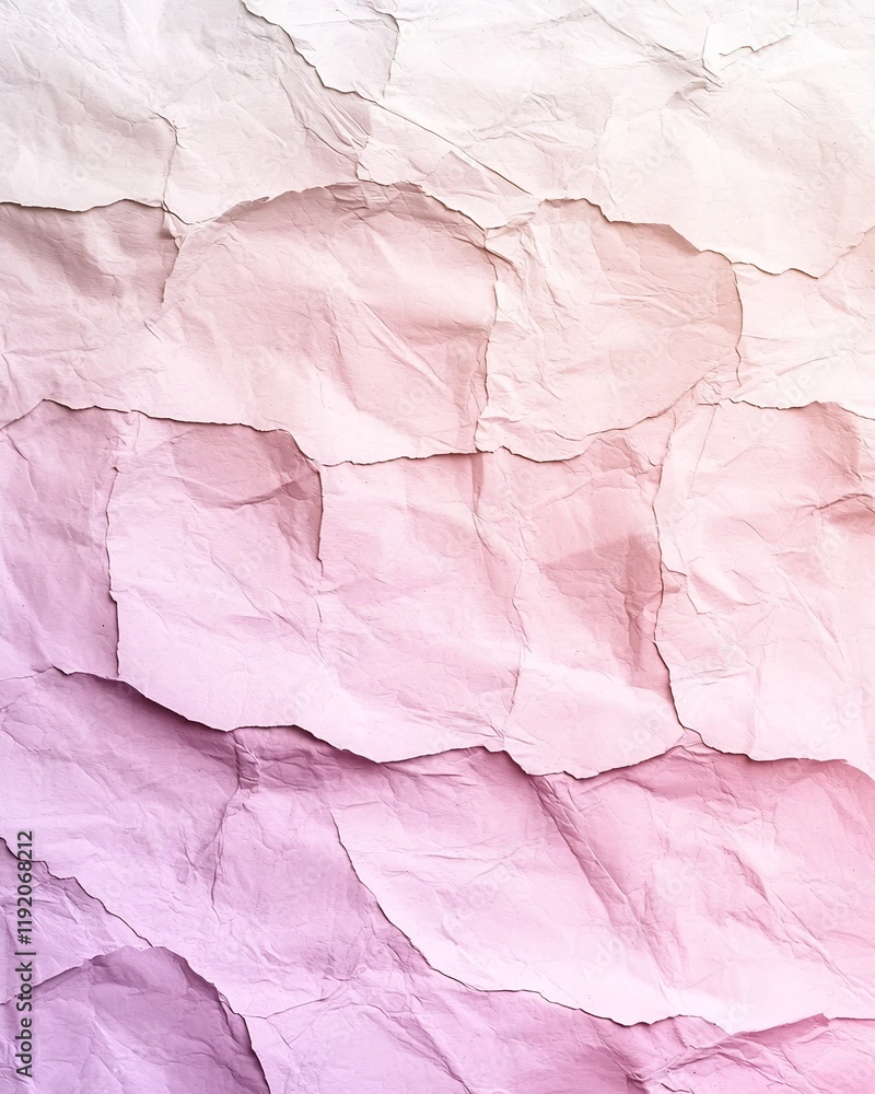 Poster pastel gradient pattern with muted and serene color tones tactile surface textures and nostalgic ana