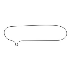 Empty chatboxes, isolated set of bubble doodles. Vector blank thought boxes of personages and comic characters. Expressing emotions and speaking, thoughts and ideas, Speech bubble