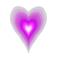 abstract background vector illustration love image gradient pink isolated white 