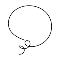 Set of blank white speech bubble in flat design, chatting box, message box icon. Balloon doodle style of thinking sign symbol. Speech bubble. thoughts and ideas, comments for people